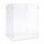 Vitrine en acrylique pour LEGO&reg; ou autres objets dexposition 26 x 26 x 36 cm (avec base blance)