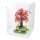 Vitrine en acrylique pour LEGO&reg; ou autres objets dexposition 26 x 26 x 36 cm (avec base blance)