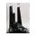 Display in acrilico per LEGO&reg; o altri articoli da esposizione 26 x 26 x 36 cm (con base nera)