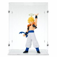 Acrylic display for LEGO&reg; or other display items 20 x 15 x 25 cm (with white base)