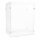 Acrylic display for LEGO&reg; or other display items 20 x 15 x 25 cm (with white base)