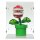 Acrylic display for LEGO&reg; or other display items 20 x 15 x 25 cm (with white base)