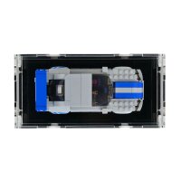 Acrylic display for LEGO&reg; or other display items 21 x 10 x 6cm (with black base)