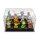 Acryl-Display f&uuml;r 12 Nintendo Amiibo Figuren (Mit schwarzem Boden)