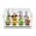 Acryl-Display f&uuml;r 12 Nintendo Amiibo Figuren (Mit weissem Boden)