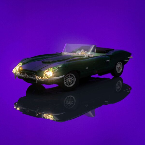 LMB 2.0 LED Kit d&rsquo;&eacute;clairage pour LEGO&reg; 11381 Jaguar E-Type