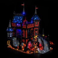 BB LED Lighting Set for LEGO&reg; Bricklink 910049 Adventure in Transylvania including remote control