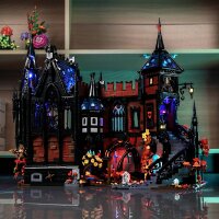 BB LED Lighting Set for LEGO&reg; Bricklink 910049 Adventure in Transylvania including remote control