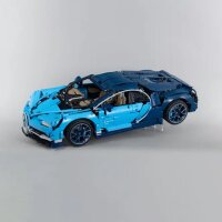 Support en acrylique pour voitures LEGO&reg; Technic et Creator (inclin&eacute; &agrave; 4/8 cm de hauteur)