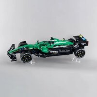 Acrylic stand for LEGO&reg; Technic and Creator cars (angled 6/10 cm high)