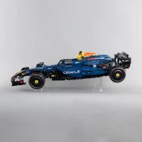 Acrylic stand for LEGO&reg; Technic and Creator cars (angled 6/10 cm high)