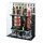 Pr&eacute;sentoir en acrylique pour LEGO&reg; 76476 Harry Potter - Le minist&egrave;re de la Magie - &Eacute;dition collector (Avec image de fond et base noire)
