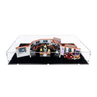 Pr&eacute;sentoir en acrylique pour LEGO&reg; 11385 Star Trek - pont de l&rsquo;U.S.S. Enterprise NCC-1701 (avec fond noir)