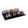 Pr&eacute;sentoir en acrylique pour LEGO&reg; 11385 Star Trek - pont de l&rsquo;U.S.S. Enterprise NCC-1701  (Avec image de fond et base noire)