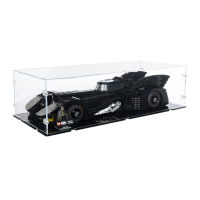 Acryl-Display f&uuml;r LEGO&reg; 76355 Batmobil aus...