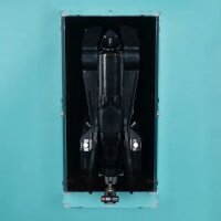 3-in1 Acryl-Tisch- & Wand-Display f&uuml;r LEGO&reg; 76355 Batmobil aus Batmans R&uuml;ckkehr (Mit schwarzem Boden)