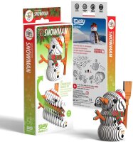 Snowman - 3D Cardboard Model Kit
