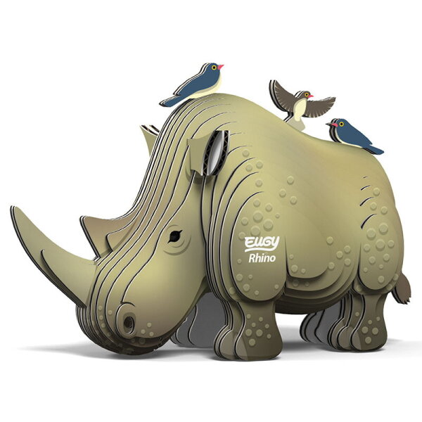 Rinoceronte - 3D Kit modello di figure in cartone