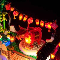 Kit di illuminazione a LED per LEGO® 80107 Festival della lanterna di primavera