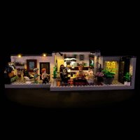 Kit di illuminazione a LED per LEGO® 10291 Queer Eye - Loft dei Fab Five