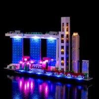 Kit de lumière pour LEGO® 21057 Singapour