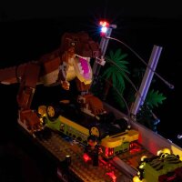 Kit di illuminazione a LED per LEGO® 76956 Fuga del Tirannosauro