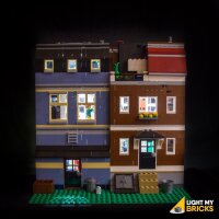 Kit di illuminazione a LED per LEGO® 10218 Negozio di animali