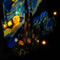 Kit di illuminazione a LED per LEGO® 21333 Vincent van Gogh - Notte stellata