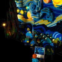 Kit de lumière pour LEGO® 21333 Vincent van Gogh - La Nuit étoilée