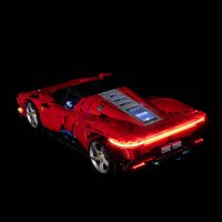 Kit di illuminazione a LED per LEGO® 42143 Ferrari...