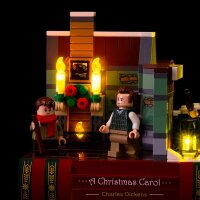 Kit di illuminazione a LED per LEGO® 40410 Omaggio a Charles Dickens