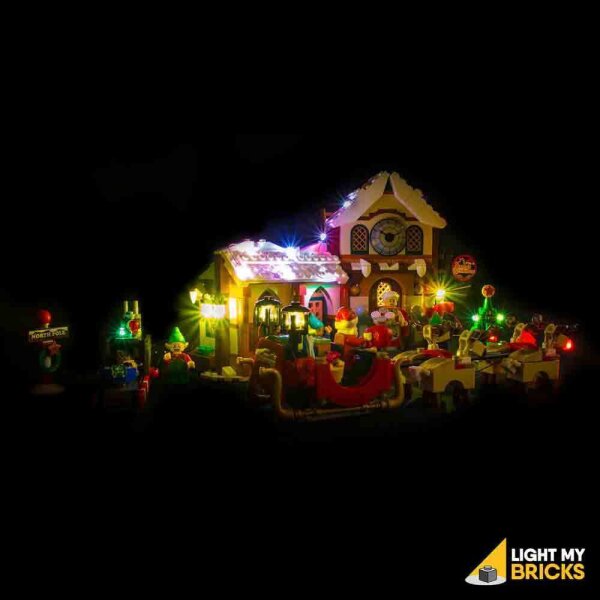 Kit di illuminazione a LED per LEGO® 10245 La Bottega di Babbo Natale
