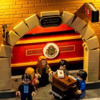 Kit di illuminazione a LED per LEGO® 76405 Harry Potter - Hogwarts Express - Edizione del collezionista