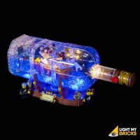 Kit di illuminazione a LED per LEGO® 21313 Nave in...