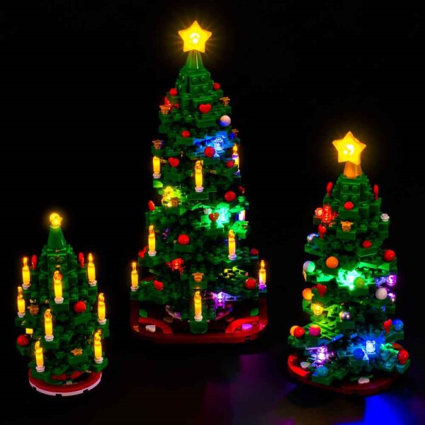 Kit di illuminazione a LED per LEGO® 40573 Albero di Natale