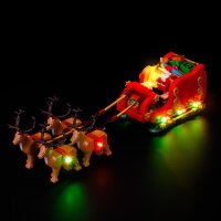 Kit de lumière pour LEGO® 40499 Le traîneau du Père Noël