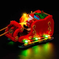 Kit de lumière pour LEGO® 40499 Le traîneau du Père Noël