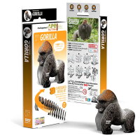 Gorilla - Maquette 3D de figurines en carton
