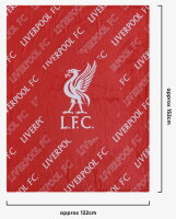 Liverpool FC - EPL - Plaid peluche Supreme Slumber