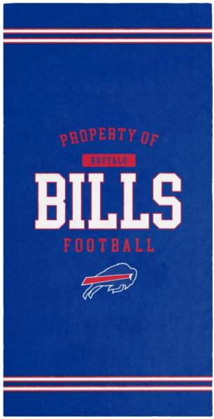 Bade- oder Strandtuch - NFL - Buffalo Bills  -  PROPERTY OF Buffalo Bills Football
