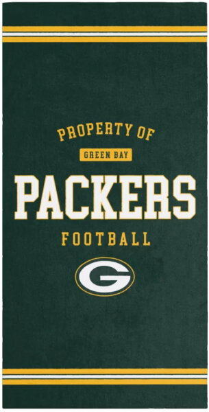 Telo da spiaggia - NFL - Green Bay Packers  -  PROPERTY OF Green Bay Packers Football