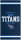 Telo da spiaggia - NFL -Tennessee Titans  -  PROPERTY OF Tennessee Titans Football