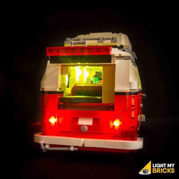 USB LED Licht Beleuchtung Set Für lego 10220 T1 Campingbus VW Wohnmobil Steine 