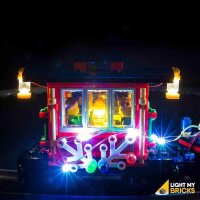 Kit di illuminazione a LED per LEGO® 10254 Stazione del villaggio invernale