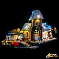 LED Licht Set für LEGO® 10259 Winterlicher Bahnhof